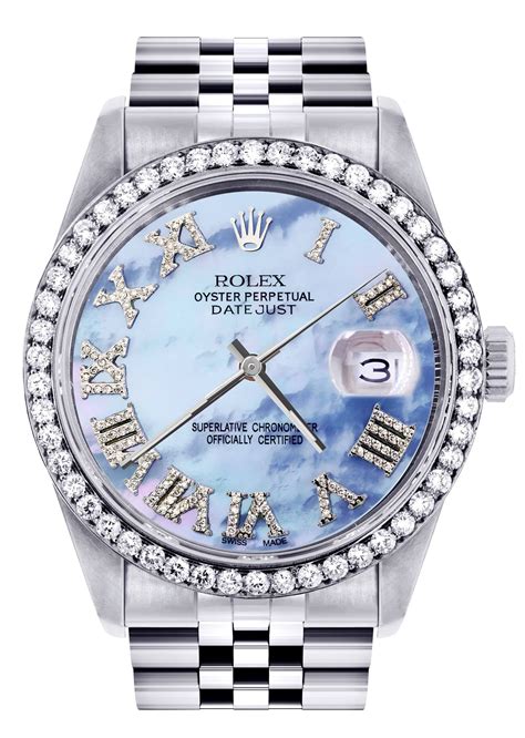 rolex datejust blue mother of pearl|Rolex Datejust price chart.